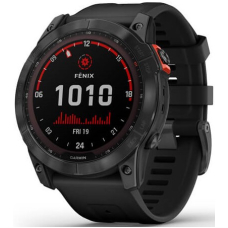 Купить Garmin Fenix 7x Gps Solar Slate Gray / Black Band Garmin Fenix 7x Gps Solar Slate Gray / Black Band