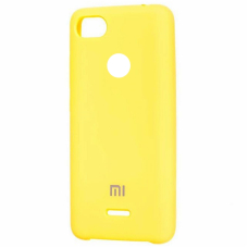 Купить Чехол-накладка Xiaomi Redmi 6 Silicone Cover Yellow Чехол-накладка Xiaomi Redmi 6 Silicone Cover Yellow