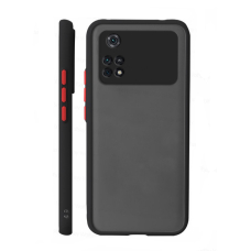 Купить Чехол Poco M4 Pro 4G Silicone Plastic Mate Black Чехол Poco M4 Pro 4G Silicone Plastic Mate Black
